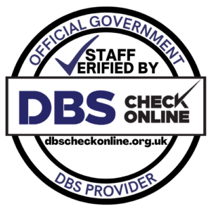 Staff verified by DBS check